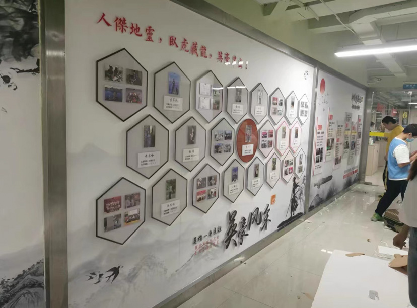 要制作一個(gè)便宜的文化墻，可以考慮以下幾個(gè)方法(圖3)
